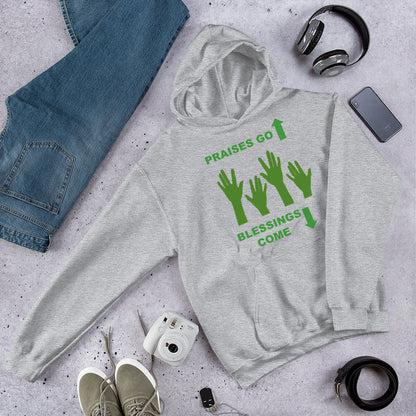 Praises Up Unisex Hoodie