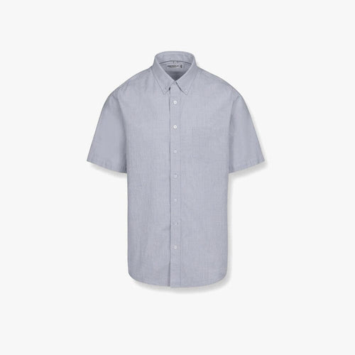 Pringle Mens Barry Classic Short Sleeve Short Shirt Blue | Pringle