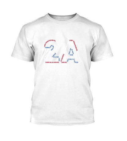 Pro 2A Red White & Blue Shirt