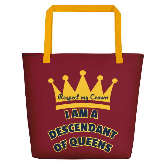 Queen Beach Bag