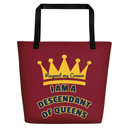 Queen Beach Bag