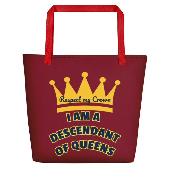 Queen Beach Bag