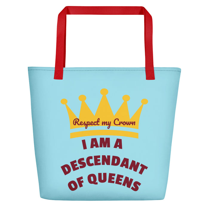 Queen Beach Bag