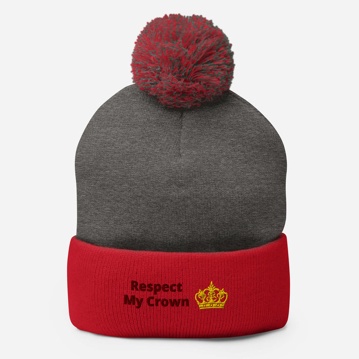 Queen Pom-Pom Beanie