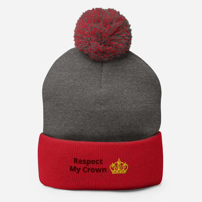 Queen Pom-Pom Beanie