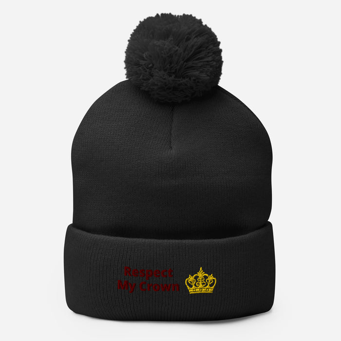 Queen Pom-Pom Beanie
