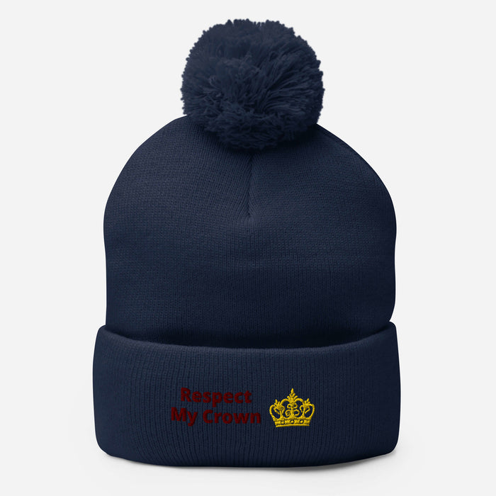 Queen Pom-Pom Beanie
