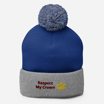 Queen Pom-Pom Beanie