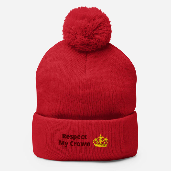 Queen Pom-Pom Beanie