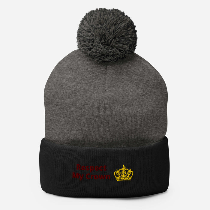 Queen Pom-Pom Beanie