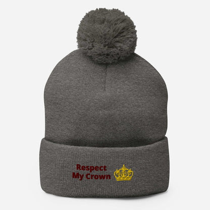Queen Pom-Pom Beanie