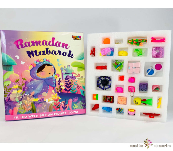 Ramadan Fidget Countdown Calendar PINK Imaan Kidz