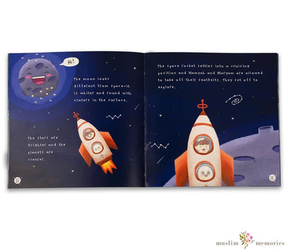 Ramadan In Space! Book by My Salah Mat By Wendy Booth Muslim Memories