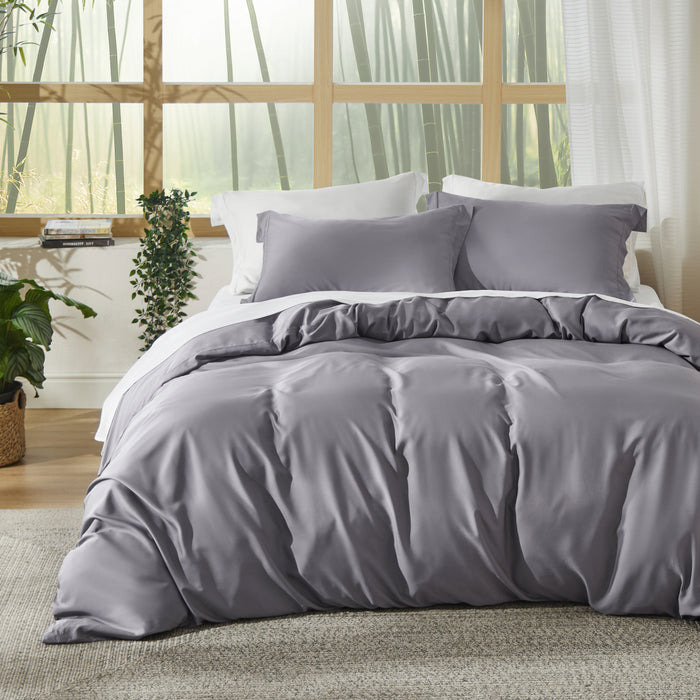 Rayon Derived from Bamboo Duvet Cover Set