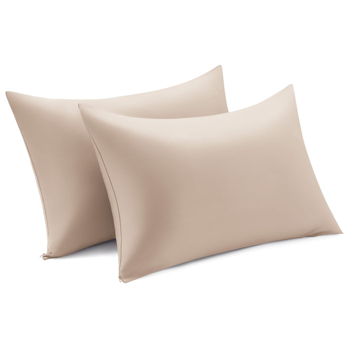Zipper-Beige / Standard (20'' x 26'')