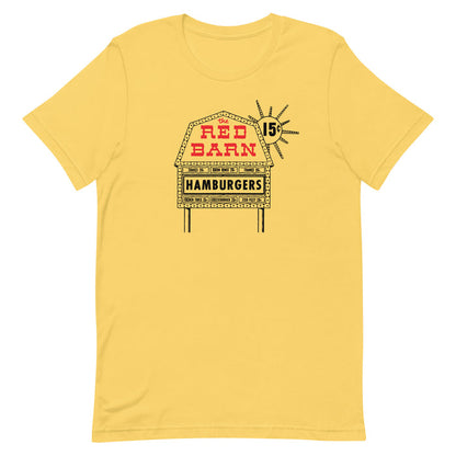 Red Barn 15¢ Hamburgers Unisex Tee