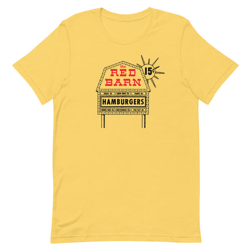 Red Barn 15¢ Hamburgers Unisex Tee