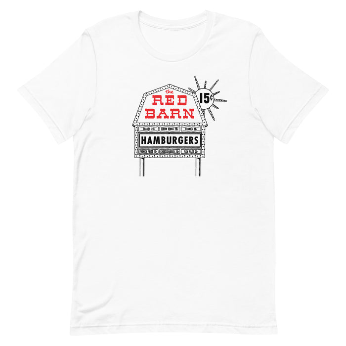Red Barn 15¢ Hamburgers Unisex Tee