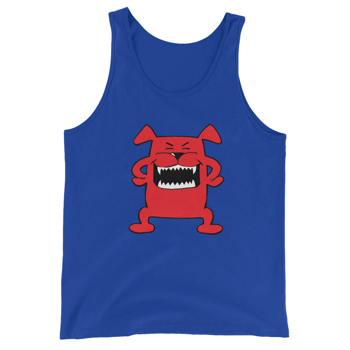 Red Dog Unisex Tank Top
