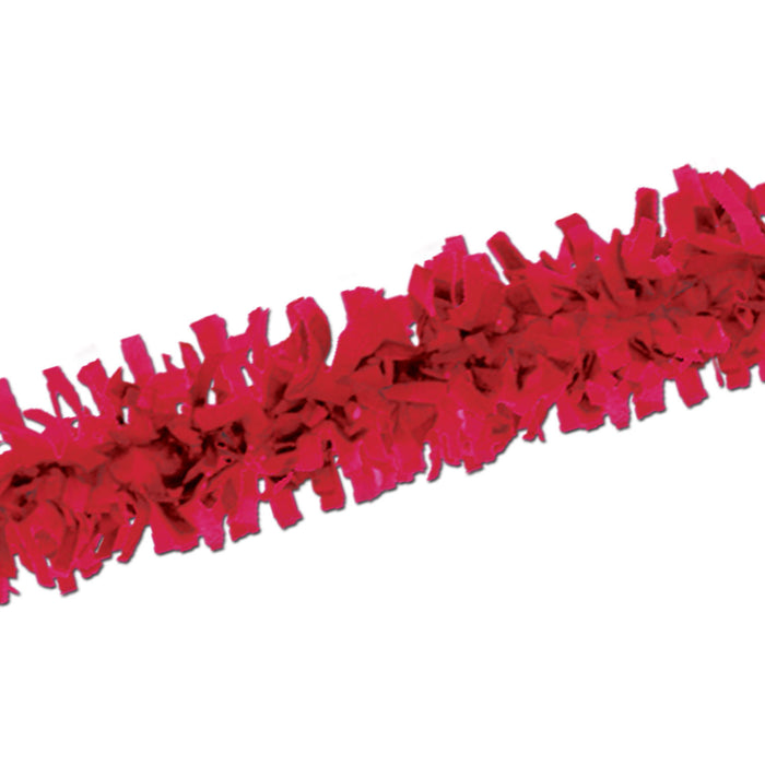 Red Oktoberfest Tissue Festooning Decoration Party Decorations - ScandinavianGiftOutlet