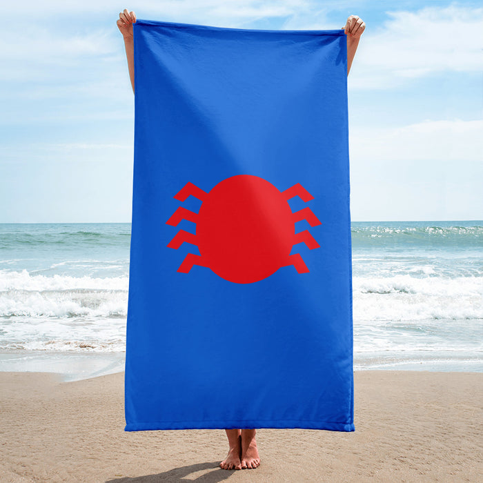 Red Spider Beach Towel (30"x60")