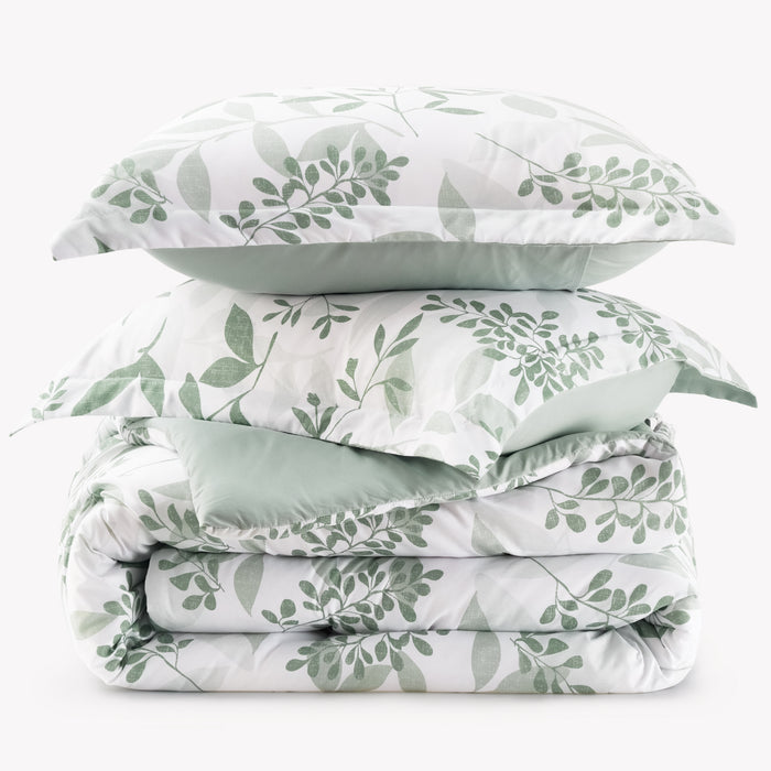 Retro Botanical Comforter Set