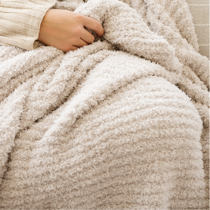 RIBBED BAMBONI® THROW BLANKETS
