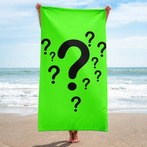 Riddler Beach Towel (30"x60")