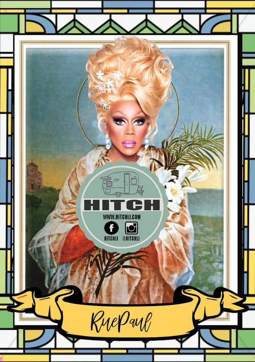 Ru Paul Original Prayer Candle