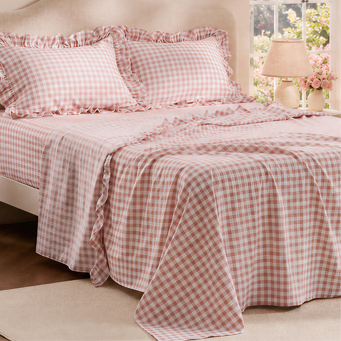 Pink Gingham / Full