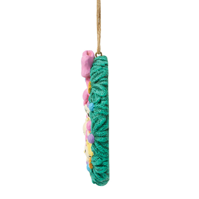 Sanrio by Jim Shore | Hello Kitty & Friends Wreath | Hanging Ornament
