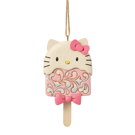 Sanrio by Jim Shore | Hello Kitty Popsicle Orn | Hanging Ornament