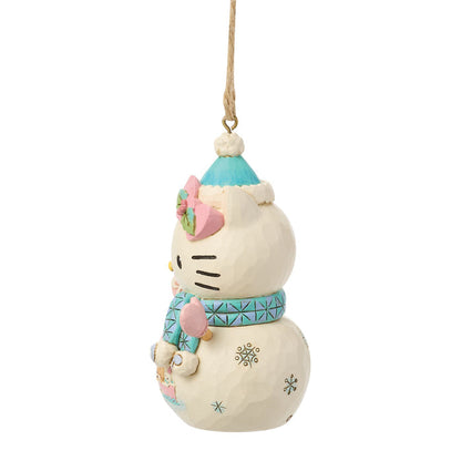 Sanrio by Jim Shore | Hello Kitty Snowman Orn | Hanging Ornament