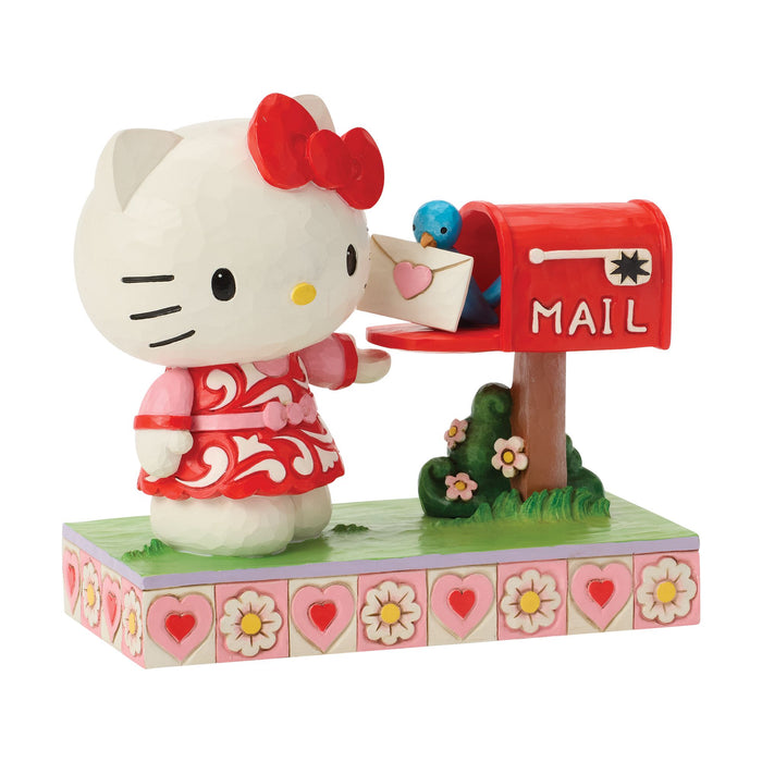 Sanrio by Jim Shore | Hello Kitty Valentines Mailbox | Figurine
