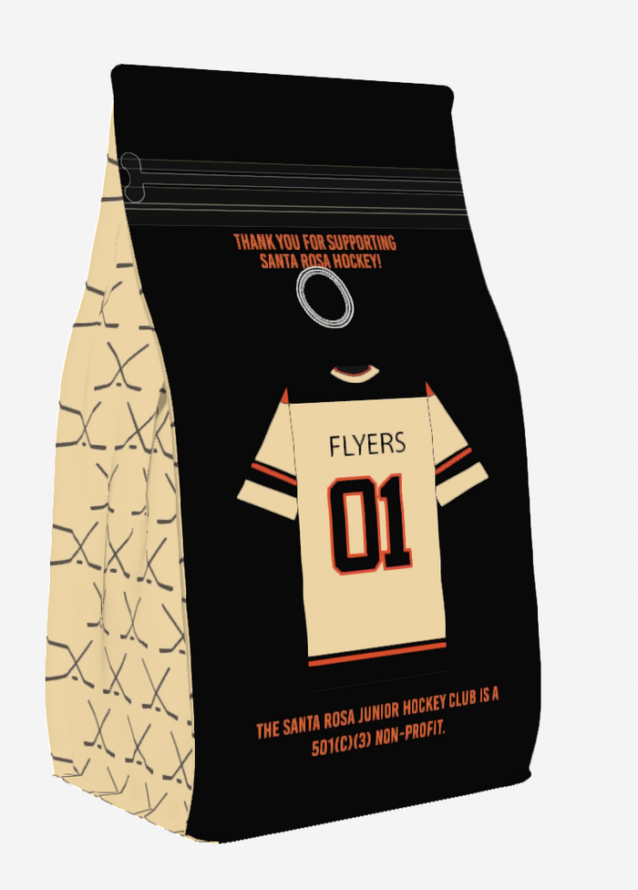 Santa Rosa Flyers Personalized Jersey Sticker Roll