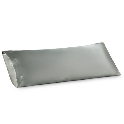 Body Pillowcase / Silver Grey