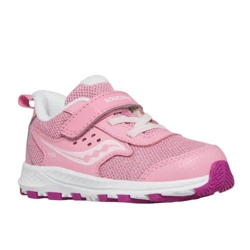 Saucony Ride Jr Sneaker - Pink-SL167810 7 M-Pumpkin Pie Kids Canada
