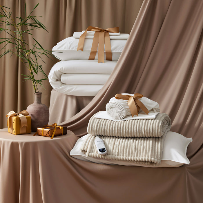 PureWoven™ Serene Blend Smart Warmth bundle with controller.