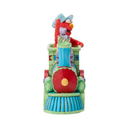 Sesame Street by Jim Shore | Elmo Train Engine Figurine | Figurine