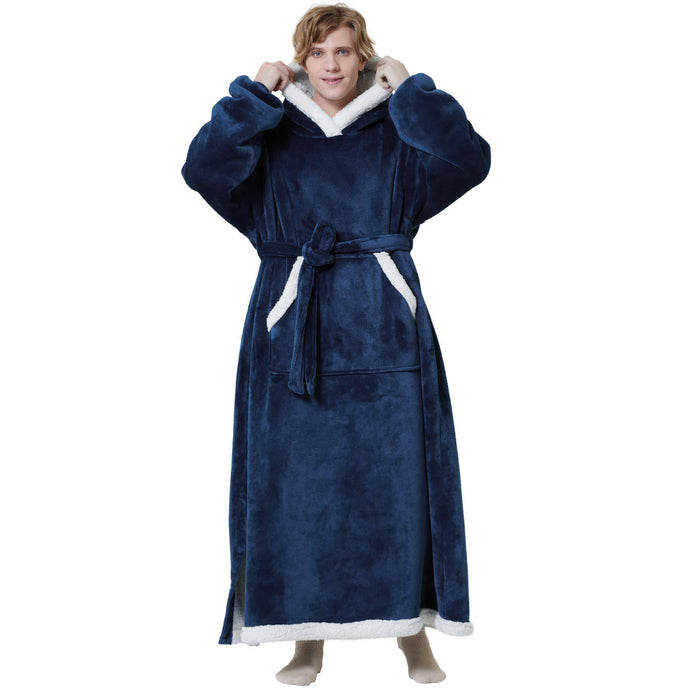 GentleSoft™ Sherpa Fleece Wearable Blanket