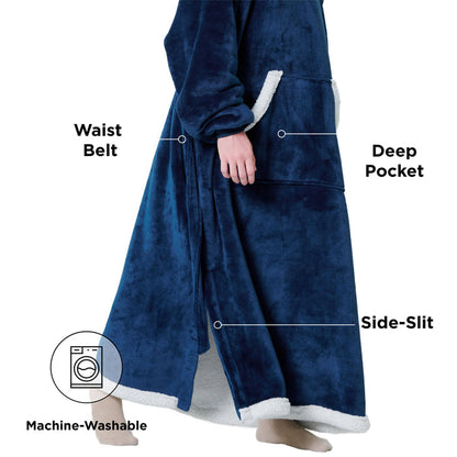 GentleSoft™ Sherpa Fleece Wearable Blanket