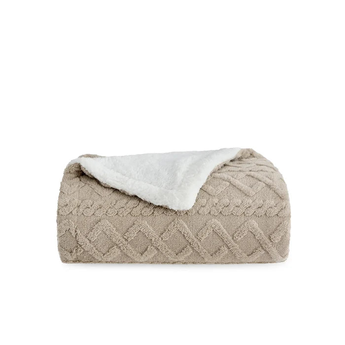 Sherpa Throw Blanket For Couch