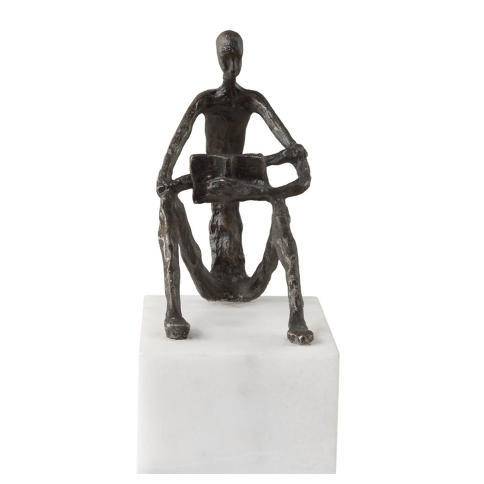 Sit Back, Relax and Read, Sculpture