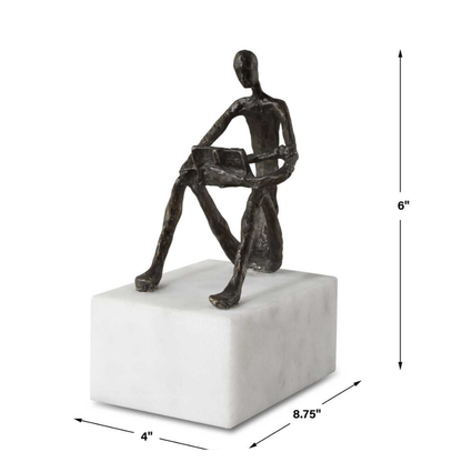Sit Back, Relax and Read, Sculpture