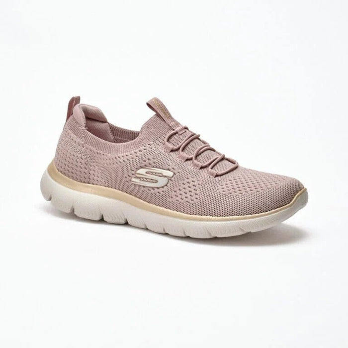 Skechers Womens Summits Sneaker Rose Gold | Skechers
