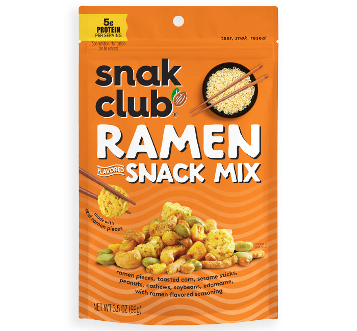 SNAK CLUB RAMEN FLAVORED SNAK MIX