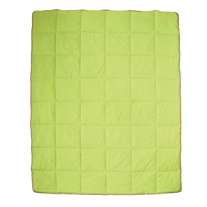 Snowpinions | Grinch Puffer Blanket | Blanket