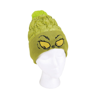 Snowpinions | Grinch Puffer Hat | Hat