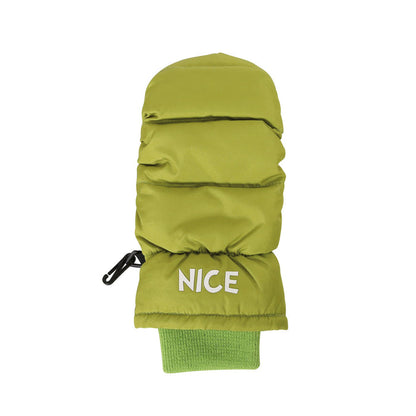 Snowpinions | Grinch Puffer Mittens | Mittens