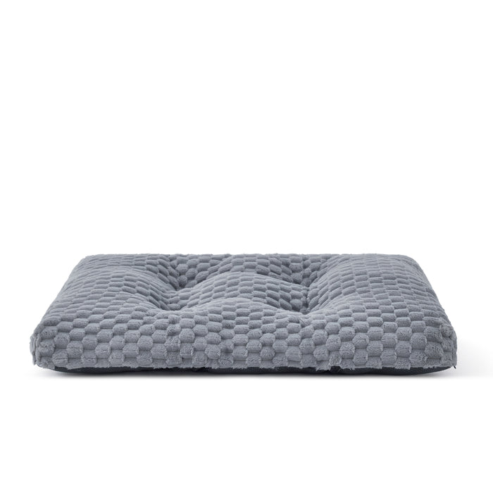 Soft Bubble Fleece Dog Bed